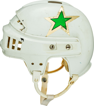 Neal Broten Minnesota North Stars/Dallas Stars Game Worn Helmet